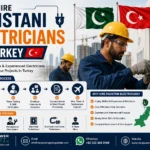 How to hire Pakistani electricians for Turkey